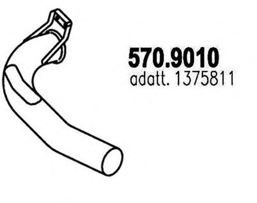 Выпускной трубопровод 5709010 ASSO