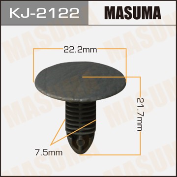 Клипса крепежная KJ2122 MASUMA