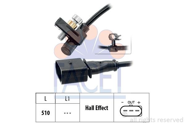 Катушка зажигания 96270S FACET