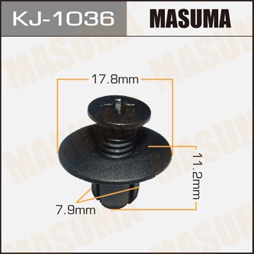 Клипса крепежная KJ1036 MASUMA