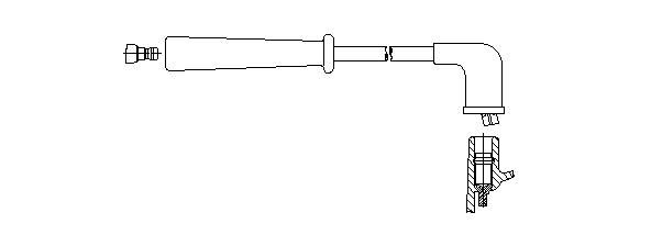 Провод зажигания 77468 BREMI
