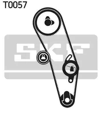 Комплект ремня ГРМ VKMA01020 SKF