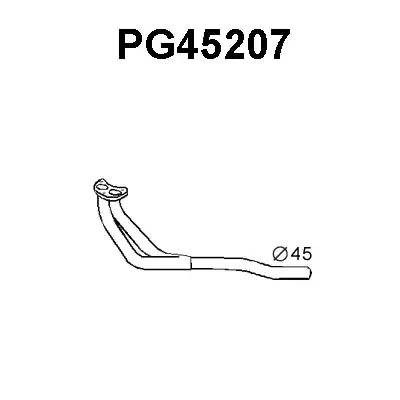 Выпускной трубопровод PG45207 VENEPORTE