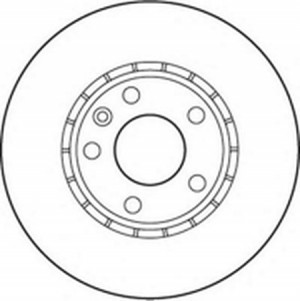 Тормозной диск 562241B BENDIX JURID