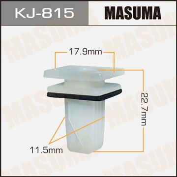 Заглушка бампера KJ815 MASUMA