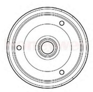 Тормозной барабан 329109B BENDIX JURID