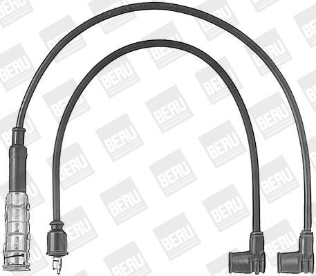 Ккомплект проводов зажигания ZEF470 BERU