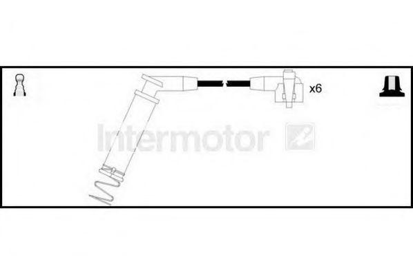 Ккомплект проводов зажигания 83046 STANDARD