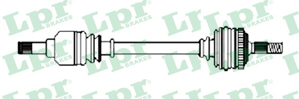 Приводной вал DS36125 LPR