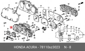 Деталь 78110SZ3023 HONDA