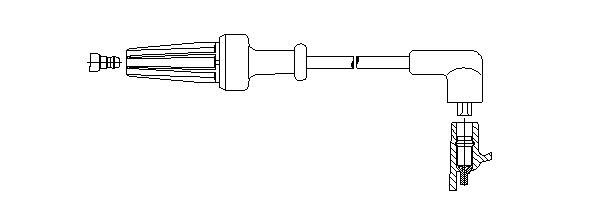 Провод зажигания 47036 BREMI