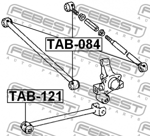 Рычаг подвески TAB-084 FEBEST