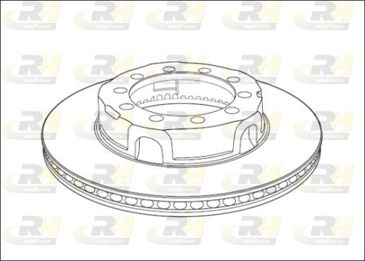 Тормозной диск NSX101720 ROADHOUSE