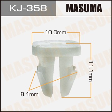 Клипса крепежная KJ358 MASUMA