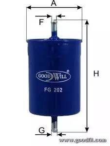 Фильтр топливный FG 202 GOODWILL