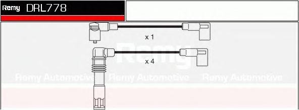 Ккомплект проводов зажигания DRL778 DELCO REMY