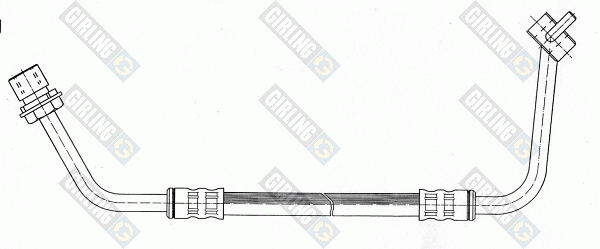 Тормозной шланг 9004232 GIRLING