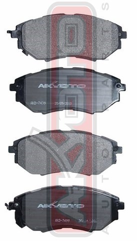 Колодки тормозные дисковые AKD-7499 AKYOTO