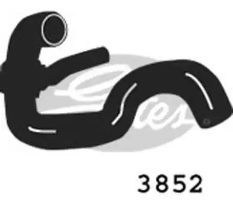 Шланг радиатора 3852 GATES