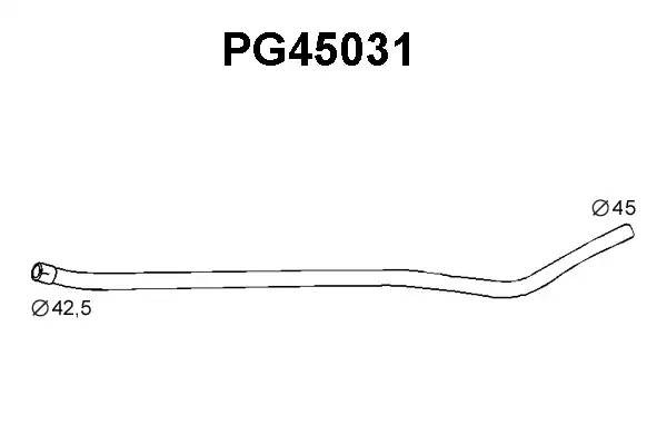 Выпускной трубопровод PG45031 VENEPORTE