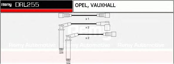 Ккомплект проводов зажигания DRL255 DELCO REMY