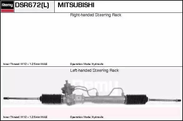 Рулевой механизм DSR672L DELCO REMY