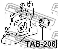 Сайлентблок TAB-206 FEBEST