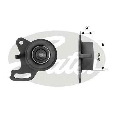 Натяжной ролик, ремень ГРМ T41056 GATES