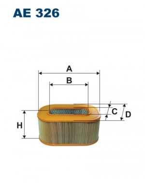 Фильтр воздушный AE326 FILTRON