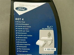 Жидкость тормозная 1 135 521 FORD