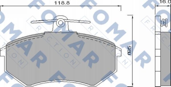 Деталь 51433281 ROULUNDS BRAKING