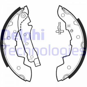 Комплект тормозных колодок LS1393 DELPHI
