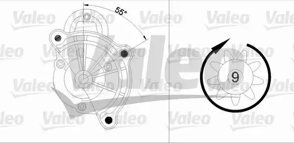 Стартер 436090 VALEO PHC