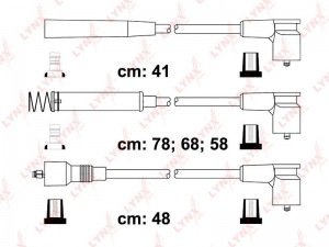 Провода высоковольтные системы зажигания (комплект) SPC5939 LYNXAUTO