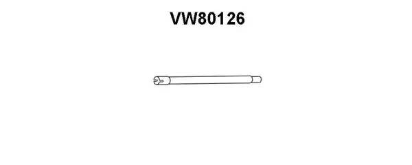 Выпускной трубопровод VW80126 VENEPORTE