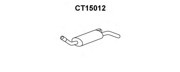Глушитель выхлопных газов конечный CT15012 VENEPORTE