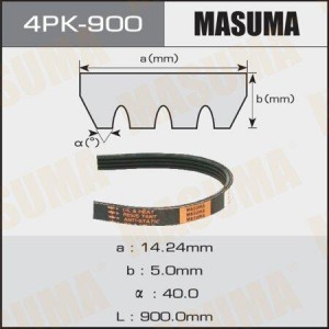 Ремень приводной 4PK-900 MASUMA
