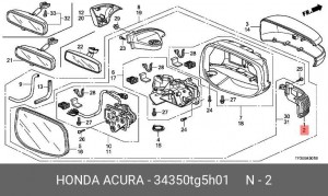 Деталь 34350TG5H01 HONDA