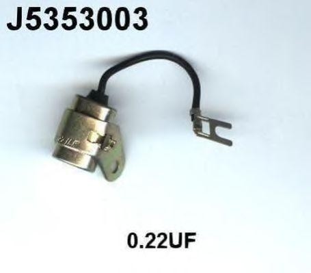 Конденсатор, система зажигания J5353003 H B JAKOPARTS NIPPARTS