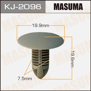 Клипса крепежная KJ2096 MASUMA