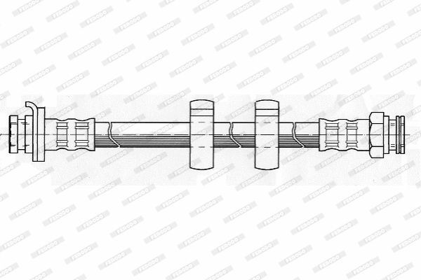 Тормозной шланг FHY2460 FERODO