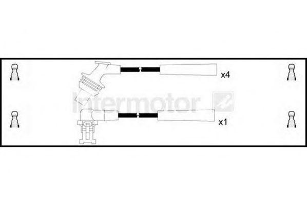 Ккомплект проводов зажигания 73303 STANDARD