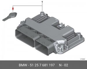 Деталь 51 25 7 681 197 BMW