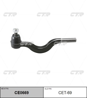 Наконечник рулевой тяги CET-69 CTR