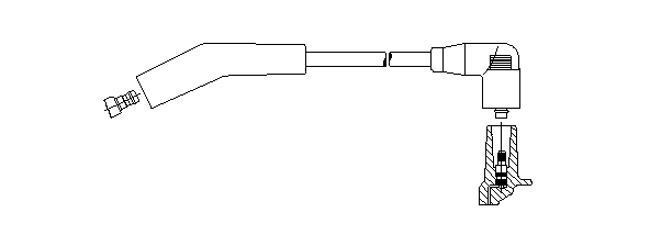 Провод зажигания 3A5273 BREMI