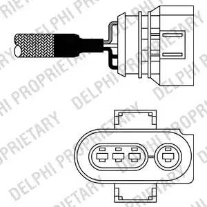 Лямбда-зонд ES10568-12B1 DELPHI