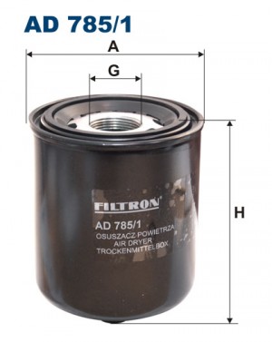 Фильтр влагоотделителя пневматической системы AD7851 FILTRON