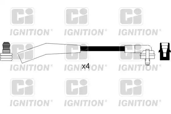 Ккомплект проводов зажигания XC769 QUINTON HAZELL