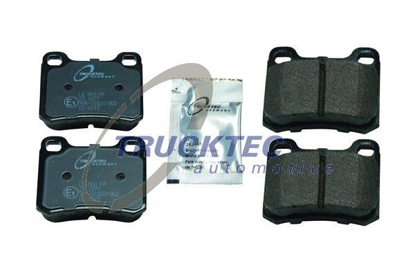 Комплект тормозных колодок, диско 02.35.143 TRUCKTEC