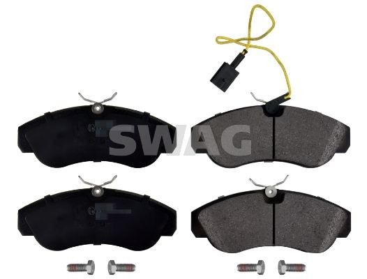 Комплект тормозных колодок, диско 70 91 6392 SWAG